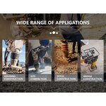 Vibration Gasoline Tamping Rammer Factory - Jumping Compactor Motor & Engine