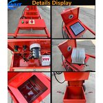 Concrete Wall Grinder Factory - Huiteng 500mm 6-Head 5.5KW 220V/380V