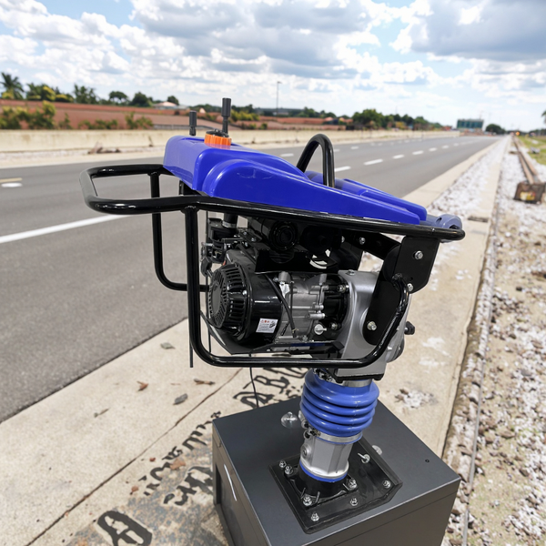 Construction Rammer Manufacturer - Small Hand Floor Vibratory Battery