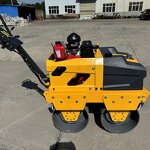 Roller Compactor Factory - 0.5 Ton Double Drum Vibratory Road Roller