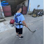 Backpack Concrete Vibrator Factory - External Insertion Gasoline Engine