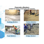 Backpack Concrete Vibrator Factory - External Insertion Gasoline Engine