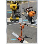 Small Concrete Vibrator Factory - with Engine for Road Construction