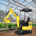 Mini Excavator Factory - Agricultural Crawler Hydraulic for Orchards