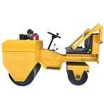 Ride-On Road Roller Manufacturer - 1.5 Ton Diesel Hydraulic Double Drum