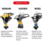 Tamping Rammer Manufacturer - Portable Construction Electric Economical