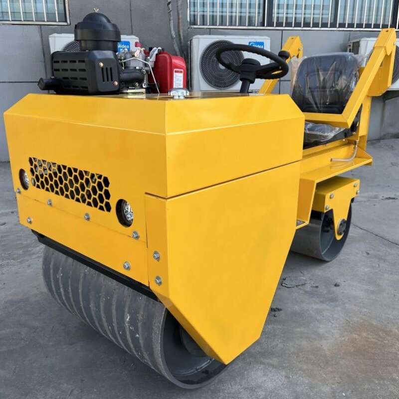 Ride-On Road Roller Manufacturer - 1.5 Ton Diesel Hydraulic Double Drum