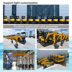 Backhoe Loader Manufacturer - Newly Designed Mini Towable Excavator