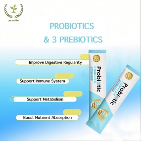 益生元颗粒生产商-代工柠檬味益生菌益生元250亿细胞胃肠