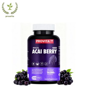 Acai Berry Capsule Manufacturer - Bulk Brazilian Acai Berry Extracted Soft Capsule Anthocyanin