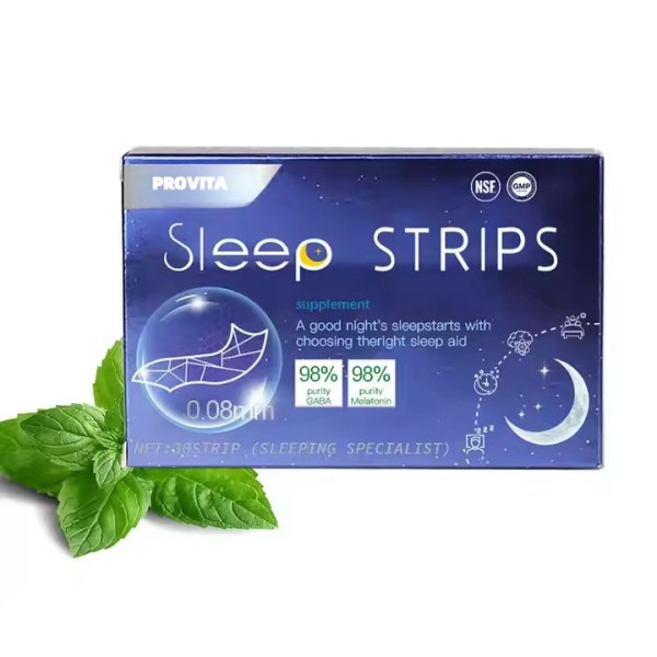 睡眠膜供应商-批发天然褪黑素深度睡眠薄纸睡眠条