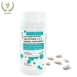 胶原蛋白片工厂-批发一体式胶原蛋白多肽强化维生素矿物质