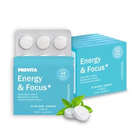 Energy Booster Tablet Manufacturer - Bulk Vitamin B6 B12 L-Theanine Natural Caffeine Focus