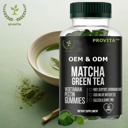 抗氧化凝胶软糖供应商-代工GMP厂家定制抹茶茶多酚叶绿素