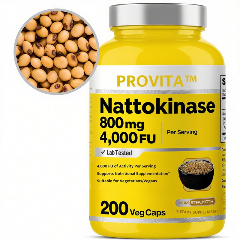 Natto Enzyme Capsules Factory - Bulk Custom Factory OEM/ODM Biofermentation Natto Active Enzyme