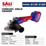 Angle Grinder Factory - 8125F 60W Brushless Power Tools