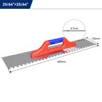 Plastering Trowel Manufacturer - Durable Toothed Finishing Trowel