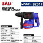 Rotary Hammer Factory - 8201F 80W SDS-Plus Hammer Drill