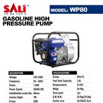 Water Pump Manufacturer - WP80 Electric Self Priming Pump