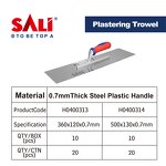 Plastering Trowel Factory - Professional Construction Trowel