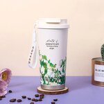 Vacuum Thermos Cup Factory - Quick Open Button Lid Cup