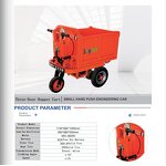Electric Hand Cart Manufacturer - Three-Wheel Push Bucket OEM