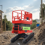 Scissor Lift Manufacturer - Bi-Leveling Crawler Motor PLC