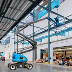 Boom Lift Manufacturer - Electric Articulating Motor Component