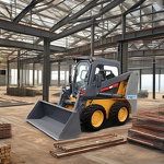 Skid Steer Loader Manufacturer - Mini CDM307 752kg Capacity