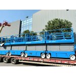 Scissor Lift Manufacturer - Used Genie Battery Electric Lift