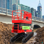 Scissor Lift Manufacturer - Bi-Leveling Crawler Motor PLC