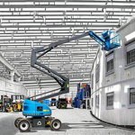 Boom Lift Manufacturer - Electric Articulating Motor Component