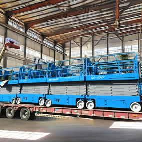 Scissor Lift Manufacturer - Used Genie Battery Electric Lift