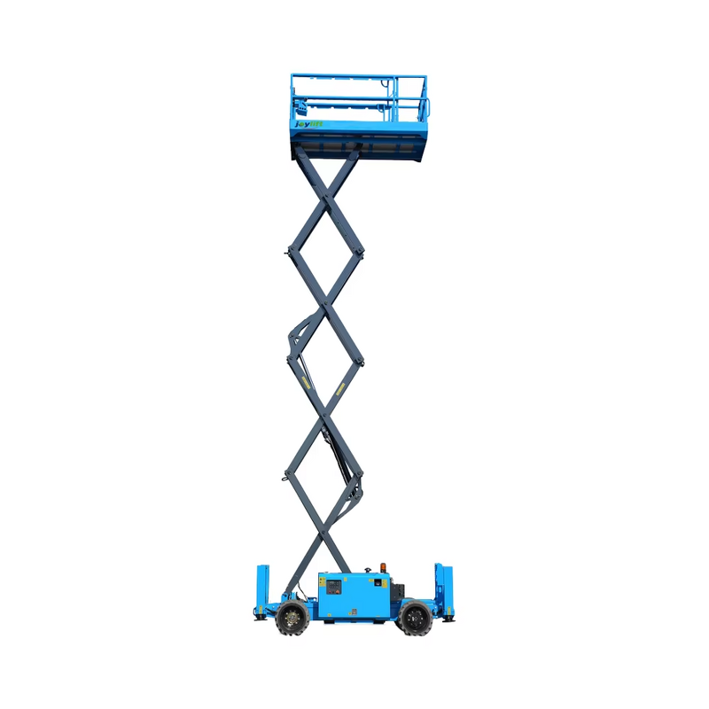 Work Platform Factory - Off-Road 10m Scissor Lift Extreme