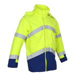Safety Jacket Manufacturer - ANSI Flame Resistant Raincoat