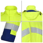 Safety Jacket Manufacturer - ANSI Flame Resistant Raincoat