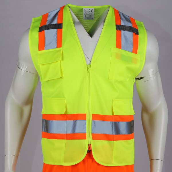 Safety Vest Manufacturer - Custom Logo ANSI/ISEA 107 Mesh