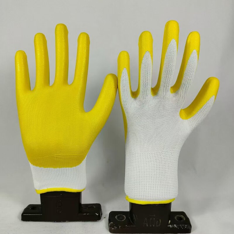 Construction Gloves Manufacturer - New Style Nitrile Coated