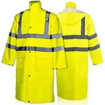Rain Gear Manufacturer - Class 3 Safety Long Waterproof