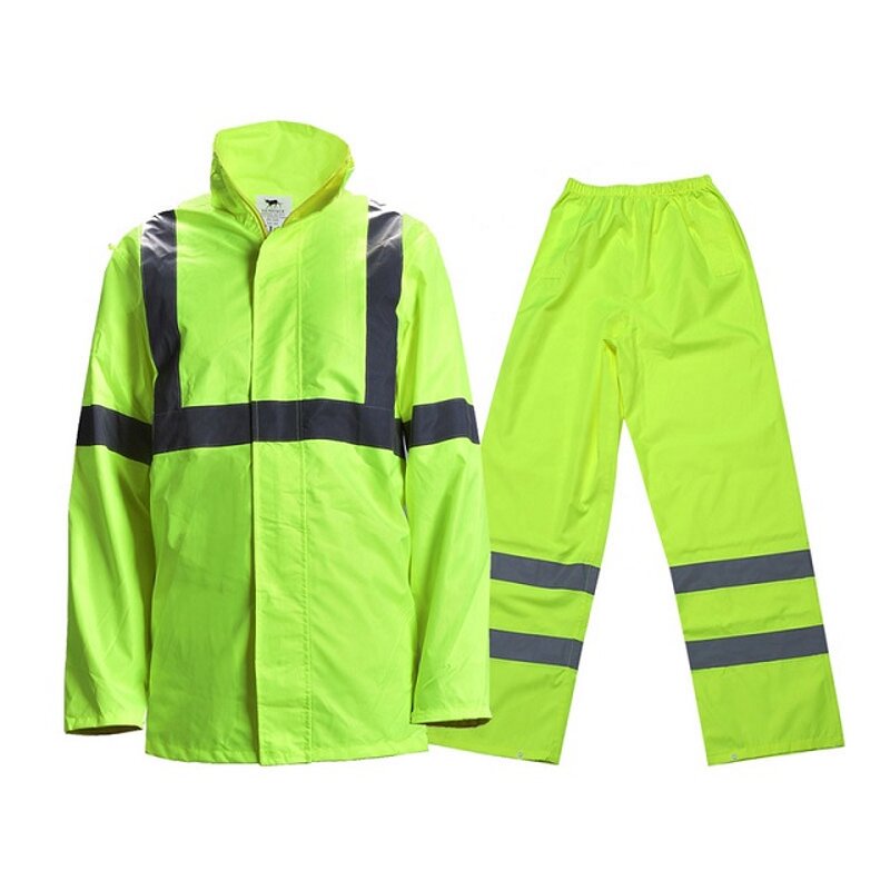 Rain Jacket Factory - ANSI Class 3 Traffic Reflective