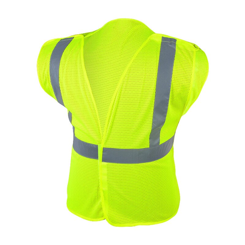 Work Vest Manufacturer - ANSI CE Class 2 Yellow Polyester