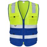 Safety Vest Manufacturer - ANSI EN20471 Fluorescent Mesh