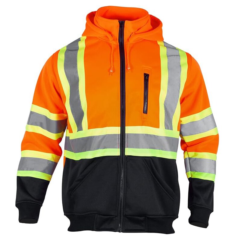 Reflective Hoodie Manufacturer - Class 3 High Visibility Fleece