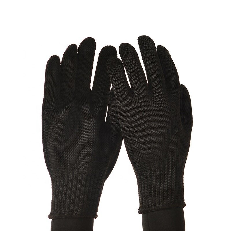 Cut Resistant Gloves Manufacturer - Level 5 Black Safety Gloves
