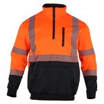 Safety Hoodie Factory - ANSI Class 3 Reflective Zip-Up