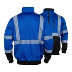Safety Hoodie Manufacturer - ANSI Class 1 Reflective Zipper
