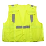 Work Vest Manufacturer - ANSI CE Class 2 Yellow Polyester