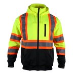 Reflective Hoodie Manufacturer - Class 3 High Visibility Fleece