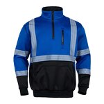 Safety Hoodie Manufacturer - ANSI Class 1 Reflective Zipper