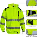 Hi Vis Hoodie Factory - Wholesale Class 3 Winter Hoodie